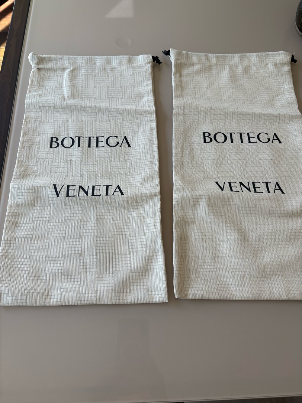 Bottega Veneta Shoe dust bags.  Authentic & BRAND NEW! From 2026 shoe collection